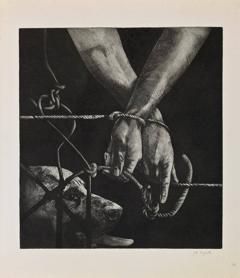 Amarraperros. Colección de Arte del Banco de la República