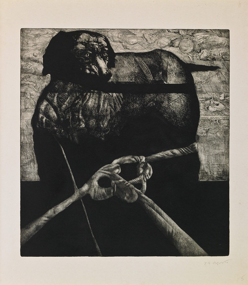 Amarraperros. Colección de Arte del Banco de la República